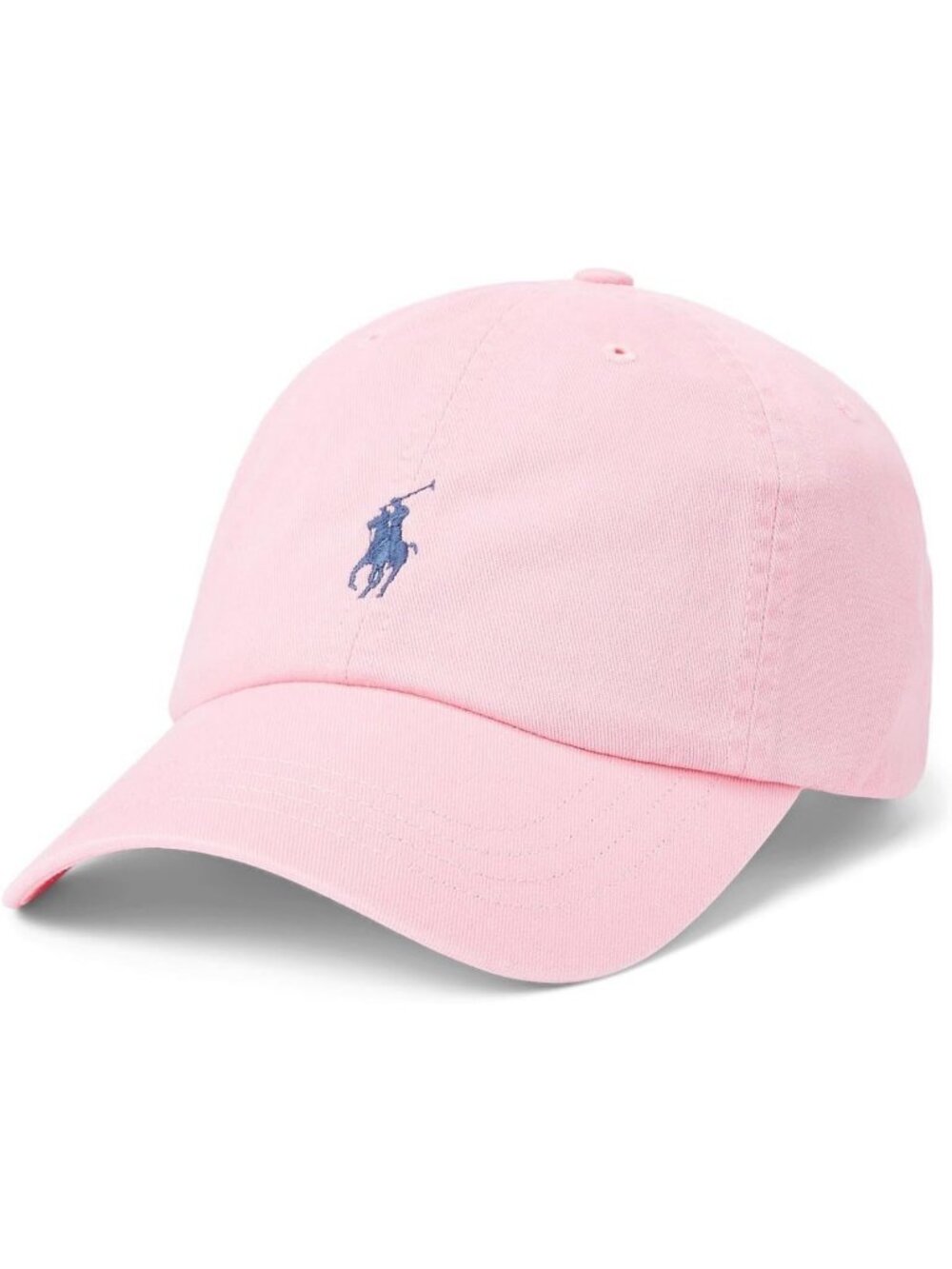 Chino Cotton Ball Cap in Course Pink - Adjustable One Size, Stylish